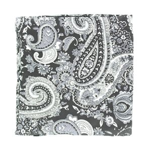 WILD RAG EN SOIE 33X33 PAISLEY 