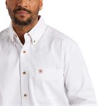 CHEMISE ARIAT HOMME TWILL CLASSIC LS BLANC SMALL