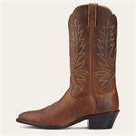 BOTTES WESTERN ARIAT HERITAGE WESTERN R TOE DIST. BROWN 5.5C