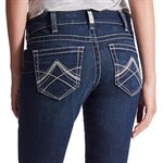 JEANS ARIAT FEMME ICON R.E.A.L MID RISE STRAIGHT OCEAN