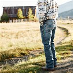 JEANS ARIAT HOMME M4 COLTRANE RELAXED BOOT CUT DURANGO