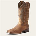 WESTERN ARIAT BOOTS VENTTEK ULTRA DISTRESSED BROWN