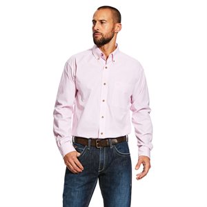 CHEMISE ARIAT HOMME DAYNE MINI STRIPE CLASSIC LSPRISM PINK