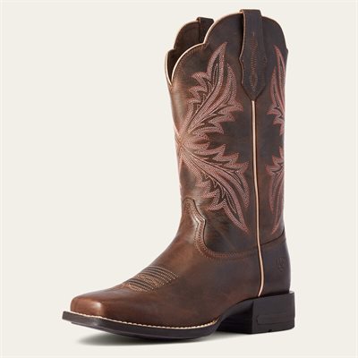 ARIAT WESTERN BOOT WOMAN WEST BOND SASSY BROWN 6C