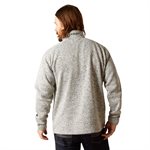 ARIAT MEN 1 / 4 ZIP SWEATHER NULLA HEATHER SMALL