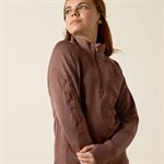 ARIAT SWEATHSHIRT YOUTH TEK TEAM 1 / 2 ZIP TWILIGHT MAUVE XSMALL