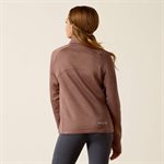 CHANDAIL ARIAT ENFANT TEK TEAM 1 / 2 ZIP TWILIGHT MAUVE XSMALL