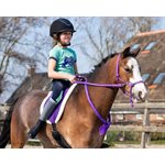 QHP NECK ROPE PASSION FLOWER PONY