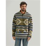 PULLOVER EN SHERPA HOMME WRANGLER ALPINE VERT OLIVE AZTEC XXL