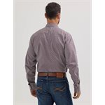 WRANGLER SHIRT MEN'S 20X COMP.COMFORT SMOKY GEO PRINT SMALL