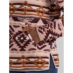 PULLOVER EN SHERPA WRANGLER FEMME AZTEC ROSE XSMALL