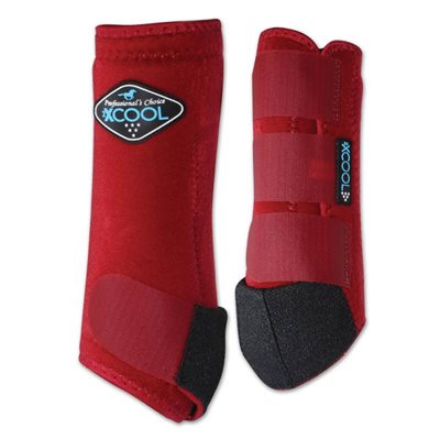 2XCOOL BOOT PROFESSIONAL'S CHOICE FRONT CRIMSON MEDIUM