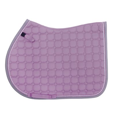 QHP SADDLE PAD FLORENCE ALL PURPOSE LAVENDER FULL