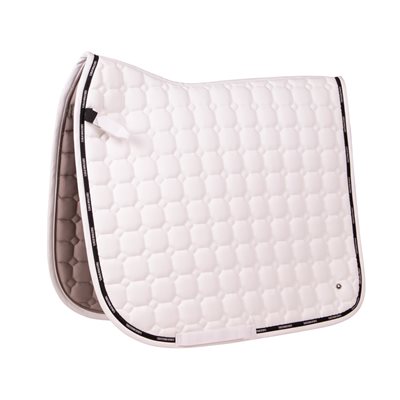 QHP SADDLE PAD DENVER WHITE FULL