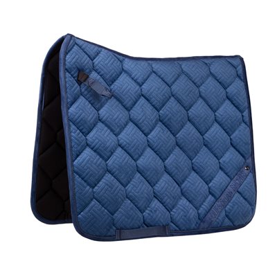 QHP SADDLE PAD SUMMER GLOW NAVY AP FULL