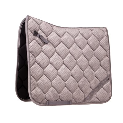 QHP SADDLE PAD SUMMER GLOW STEEL GREY AP FULL