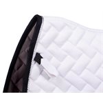 TAPIS DRESSAGE QHP BLANC / NOIR KAE FULL