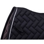 QHP SADDLE PAD DRESSAGE KAE BLACK FULL