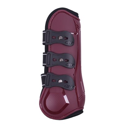 QHP CHAMPION TENDON BOOTS BURGUNDY FULL