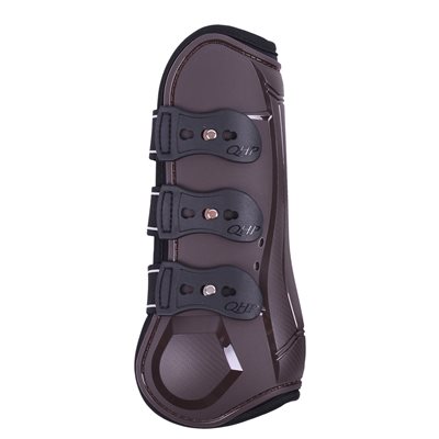 QHP CHAMPION TENDON BOOTS BROWN PONY