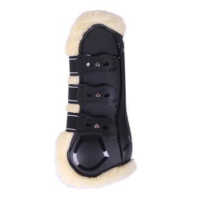 TENDON BOOTS ONTARIO WITH SHEEP BLACK PONEY