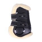 FETLOCK BOOTS QHP BLACK PONEY