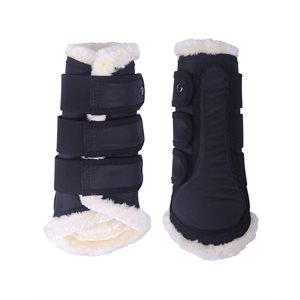 BOTTE DE PROTECTION QHP DRESSAGE ASTANA NOIR 