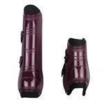 TENDON BOOTS SET FRONT AND REAR QHP MAROON COB