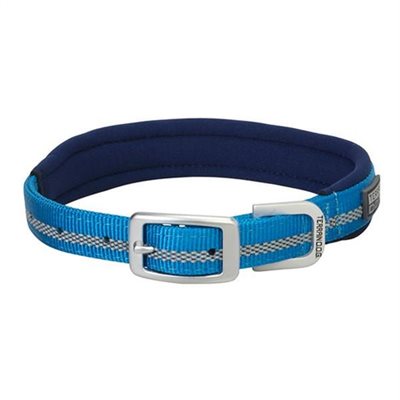 COLLIER POUR CHIEN REFLECHISSANT TERRAIN DOG BLEU / BLEU SM 13"