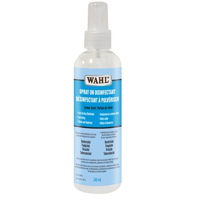 DESINFECTANT EN SPRAY TOUT USAGE WAHL PARFUM DE CITRON 240ML