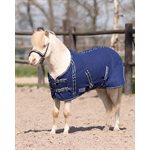 FALABELLA FLEECE RUG NAVY BLUE 39"