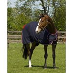 FLEECE RUG QHP ELDORADO NAVY GR:84