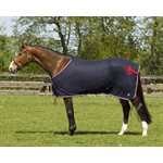 FLEECE RUG QHP ELDORADO NAVY GR:72