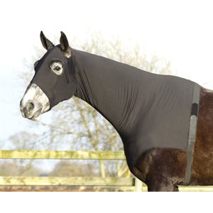 LYCRA NECK PROTECTOR QHP BLACK