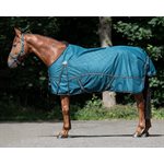 TURNOUT RUG COLLECTION QHP FLEECE LINING WAVE SZ 76