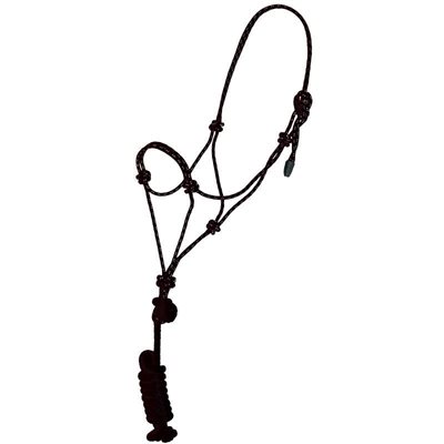 POLY ROPE HALTER WITH LEAD FOR PONY / FOAL