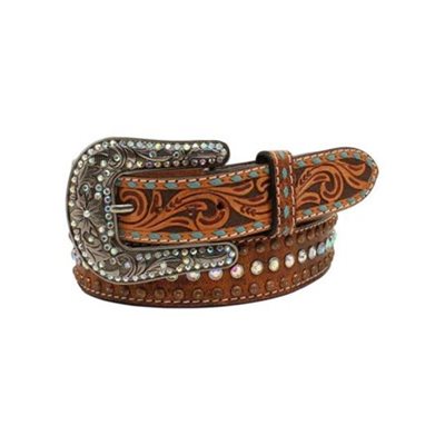 ANGEL RANCH BELT WOMEN D140001308 SZ:XLARGE