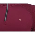 QHP SPORT SHIRT ORLANDO LONG SLEEVE BURGUNDY SMALL