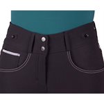 PANTALON QHP ADALYN FULL SEAT EN SILICONE NOIR GR.32 (44)