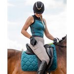 CHANDAIL DE SPORT SANS MANCHE QHP JAIDEN TEAL / NOIR MEDIUM (38)