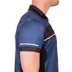 QHP SPORT SHIRT KAI MEN BLACK / BLUE 44