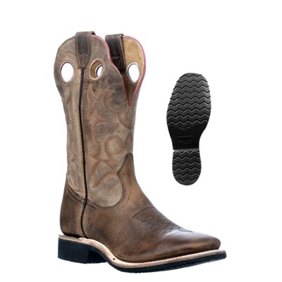 BOTTES WESTERN BOULET HOMME 9347 GR.9.5 EEE