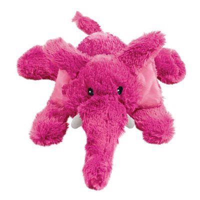 JOUET KONG POUR CHIEN COZIE ELEPHANT ROSE MEDIUM