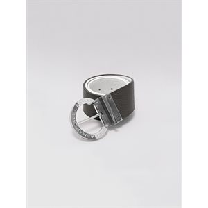 NOEL ASMAR DEMI BELT GREY / WHITE LARGE