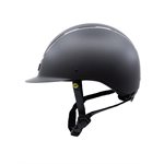 TIPPERARY WINDSOR MIPS TRAD BRIM HELMET BLACK MATTE / CHROME SMALL