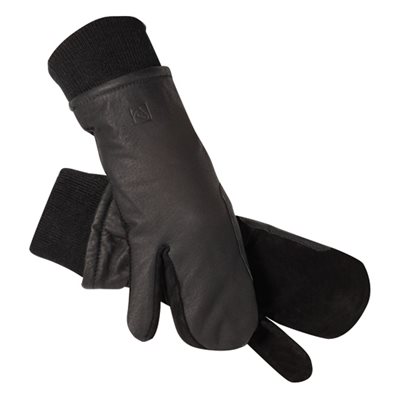 SSG WINTER RIDING MITTENS BLACK 4700 SIZE : 6