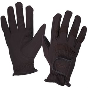 GLOVE MULTI SUEDE FOR KIDS QHP BLACK JUNIOR 1