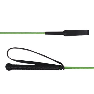 RIDING WHIP BAMBINI GREEN 25'' (65CM) 