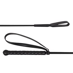 RIDING WHIP BAMBINI BLACK 25'' (65CM)