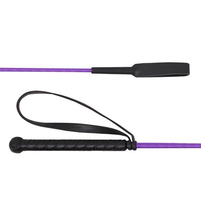 RIDING WHIP BAMBINI PURPLE 25'' (65CM)